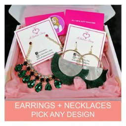 Earrings + Necklace Gift Set
