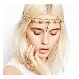 A-SC610923 Elegance flower crystals elastic headband shop