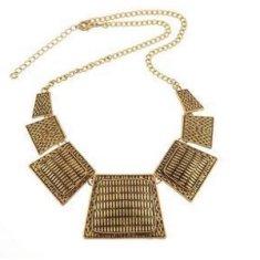 A-H2-100X525 Vintage square elegant statement necklace malaysia