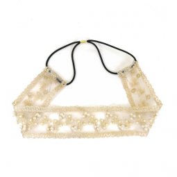 A-JW-8135pearl Victorian Maiden Style Pearl Lace Headchain Fash