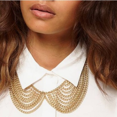 A-h2-100X294 Vintage collar style dangling choker necklace boron - Click Image to Close