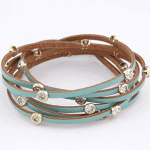 C10113465 Light gold belt style korean bracelet accessories shop
